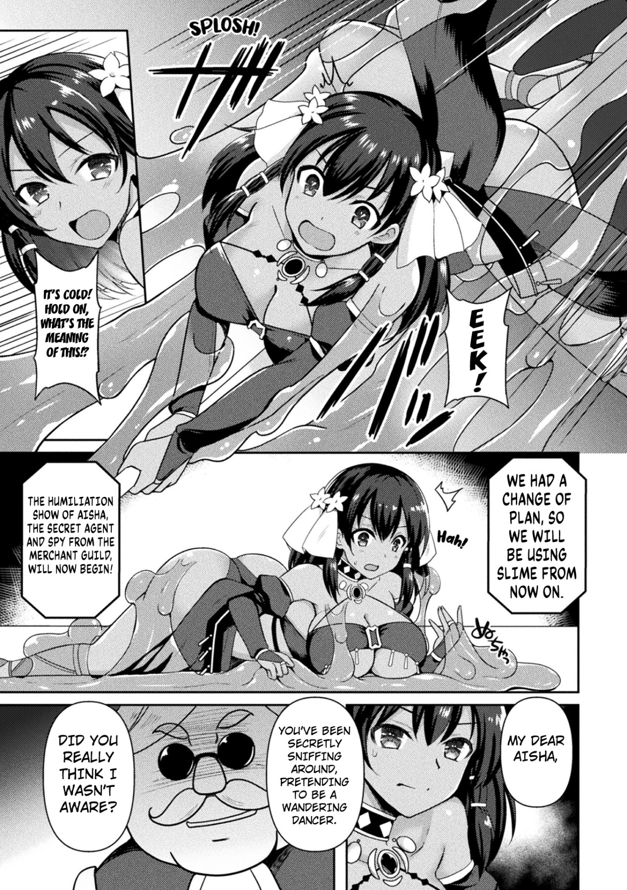 Hentai Manga Comic-Sticky Dance. ~The Humiliation Show of Aisha the Spy~-Read-3